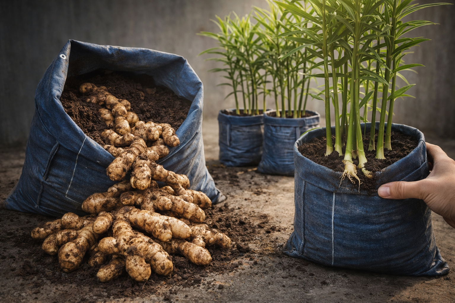 Cómo cultivar jengibre en casa de manera fácil y efectiva