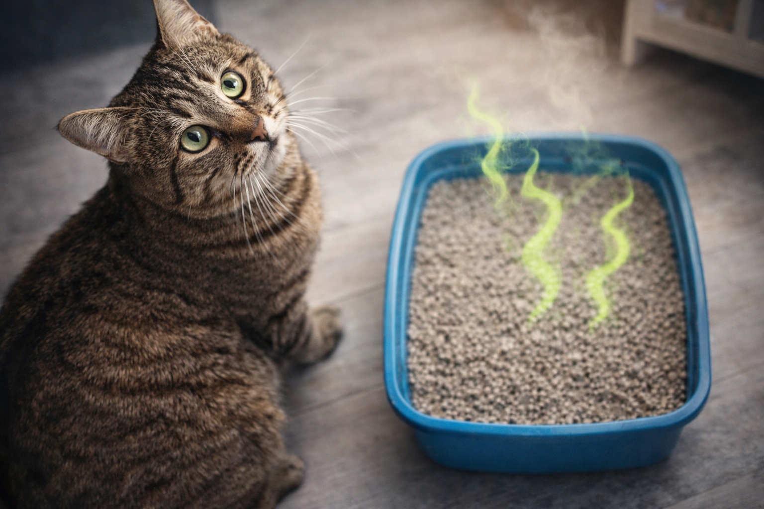 Cómo eliminar el olor de la caja de arena para gatos en tu hogar