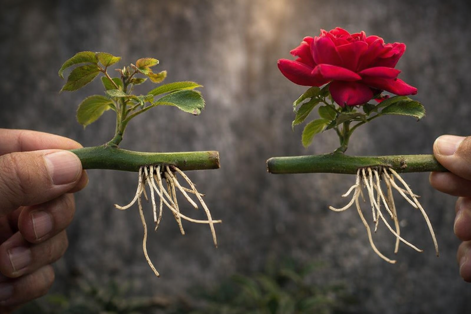 Cómo hacer crecer rosas en agua: florecerán en pocos días