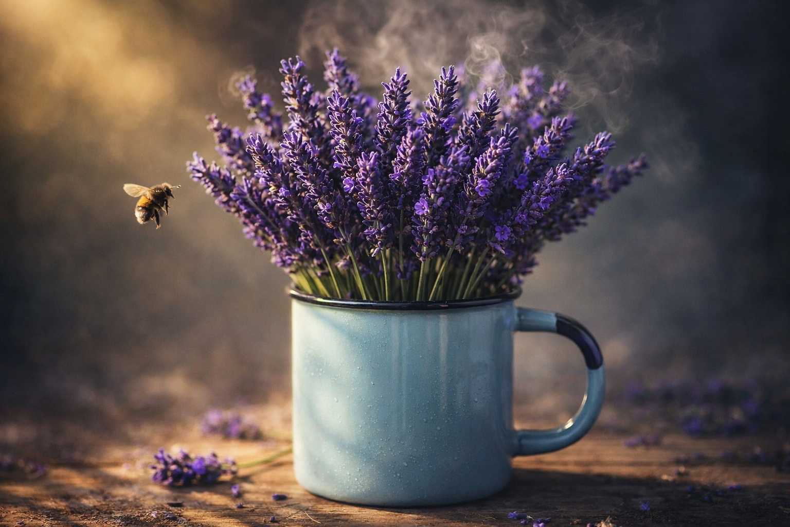 Cómo plantar lavanda en una taza para aromatizar toda la casa