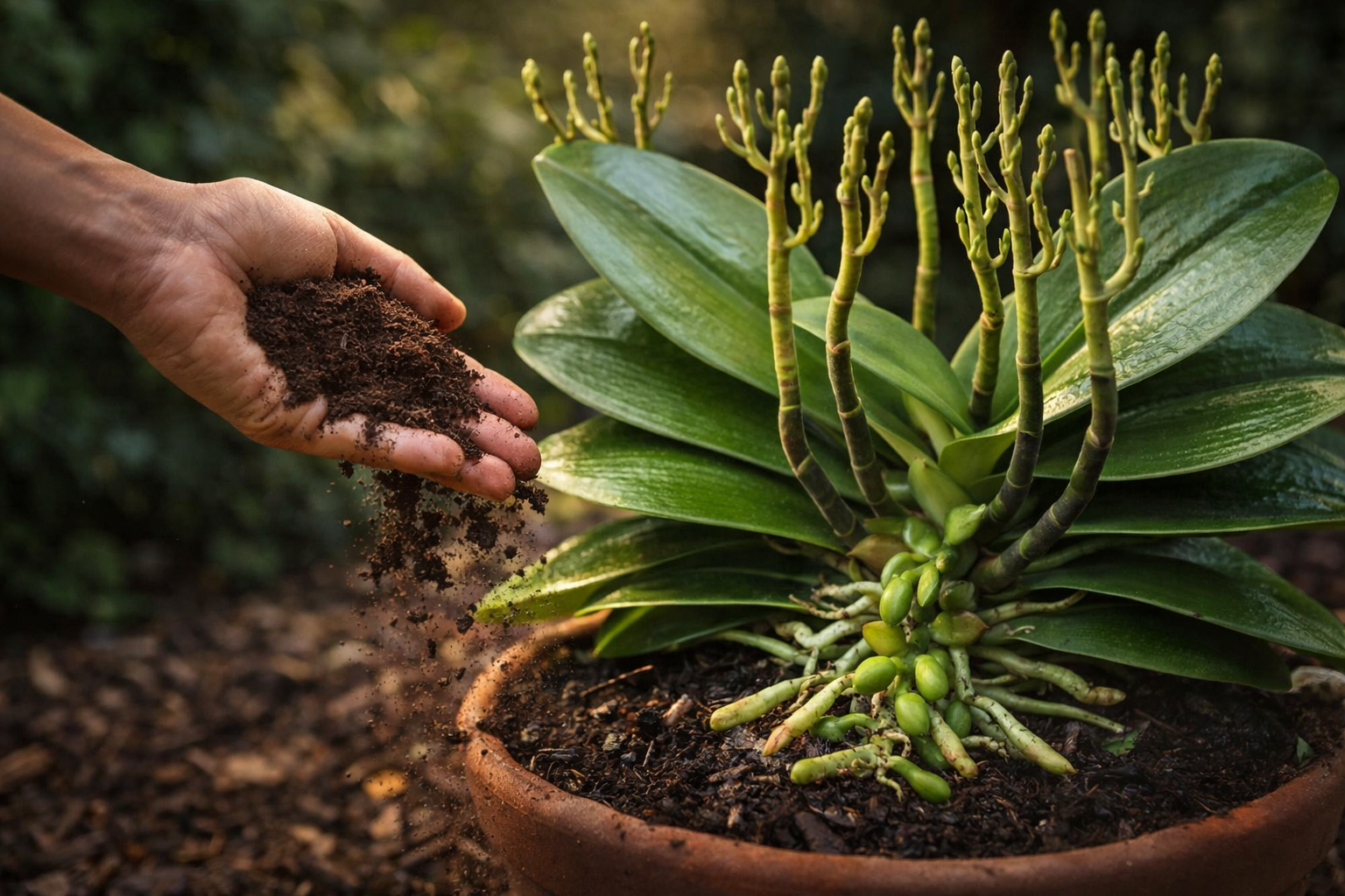 Cómo revitalizar las raíces muertas de tu orquídea para que crezca exuberante
