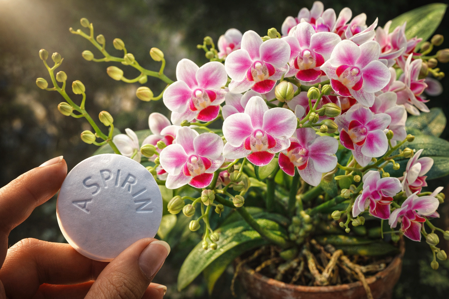Con esta aspirina, tendrás una explosión de flores sin igual que durará años
