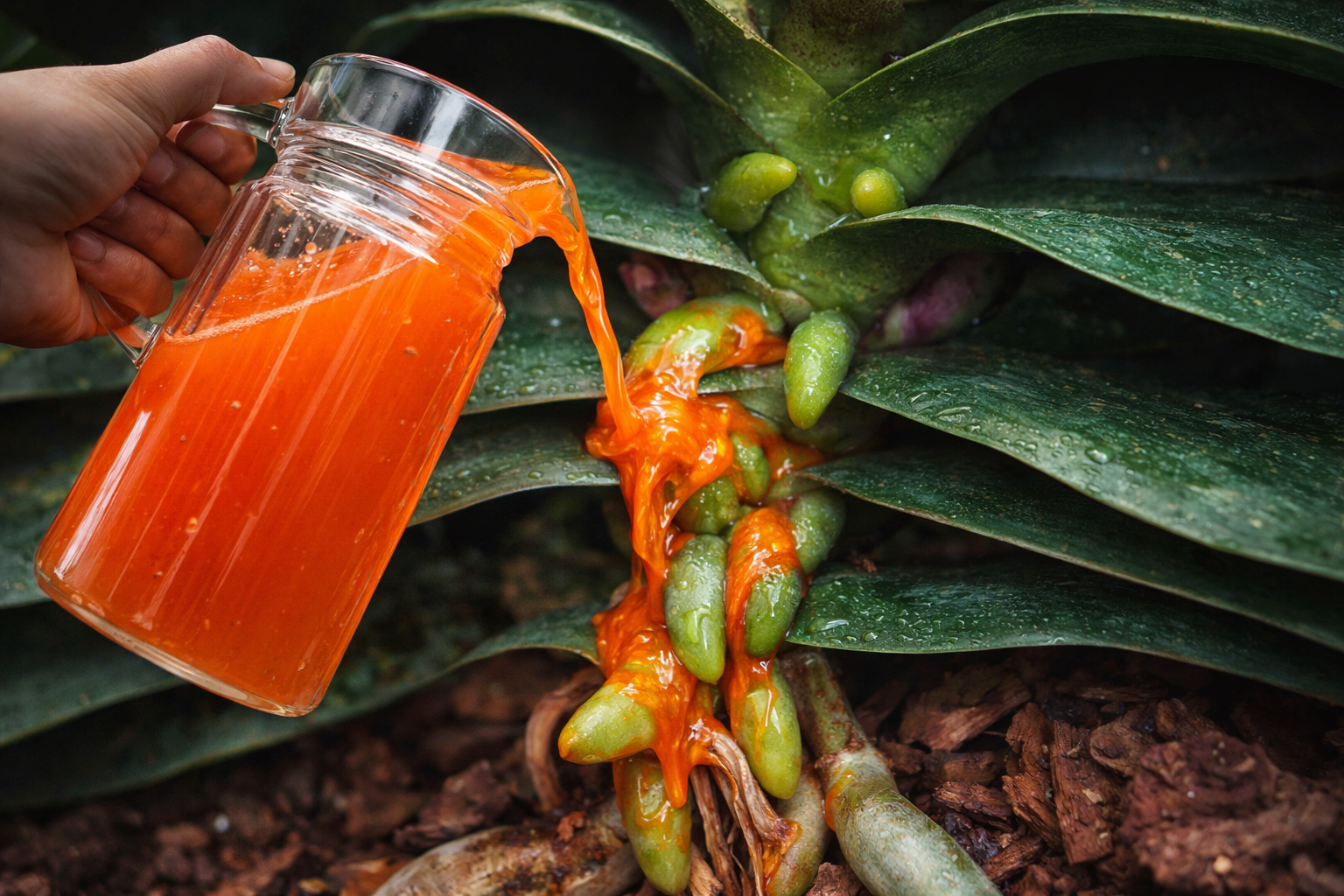 Con solo una taza al mes: las flores y las raíces te lo agradecerán