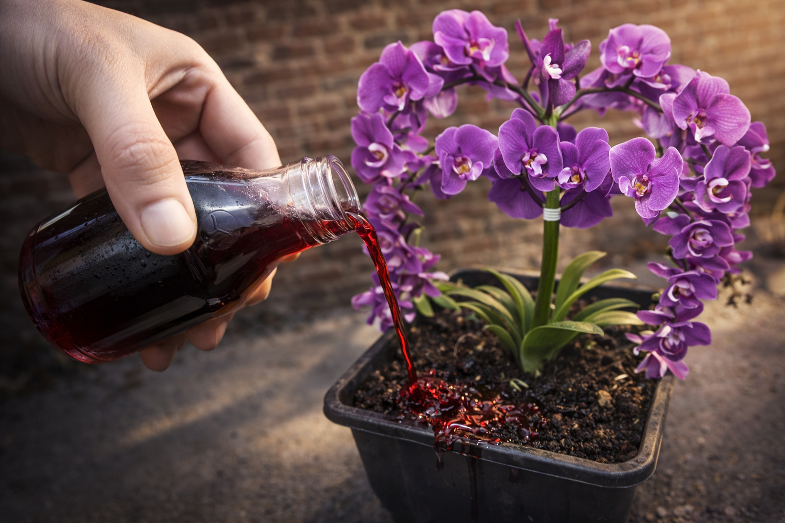 Con una sola aplicación, te costará distinguir tus flores sanas y fuertes