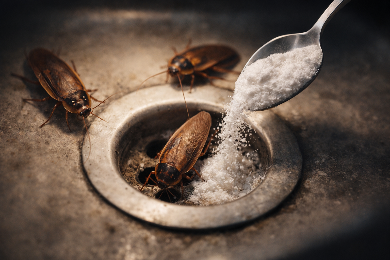 Cucarachas, salen de las alcantarillas: con solo atrapar unas pocas desaparecerán para siempre