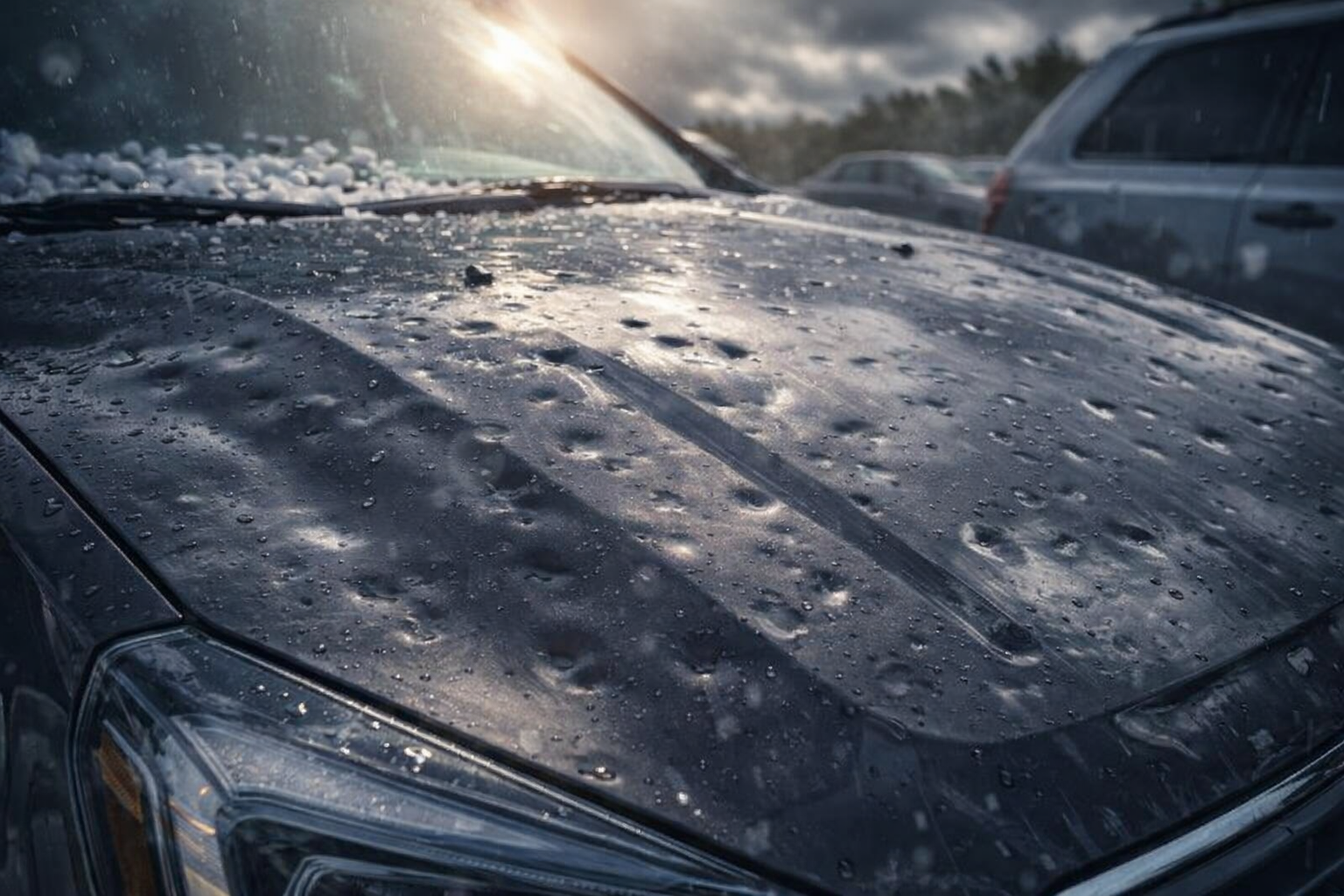 Daños por granizo no mecánicos: cómo repararlos al instante y sin costo