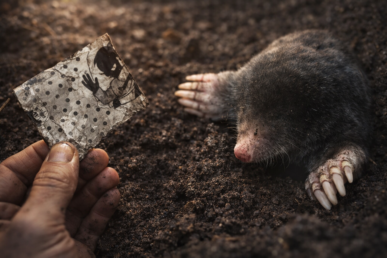 Desde que hice ESTO, mi jardín está libre de topos
