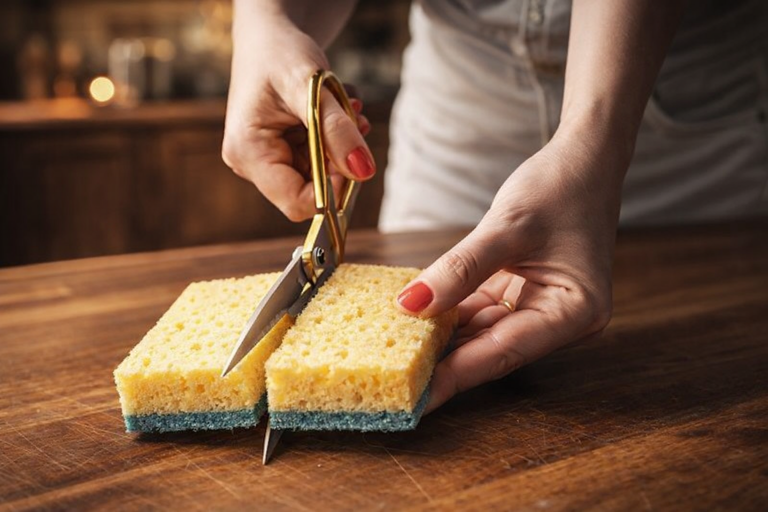 Dividan el pastel en dos, porque muchas amas de casa lo hacen