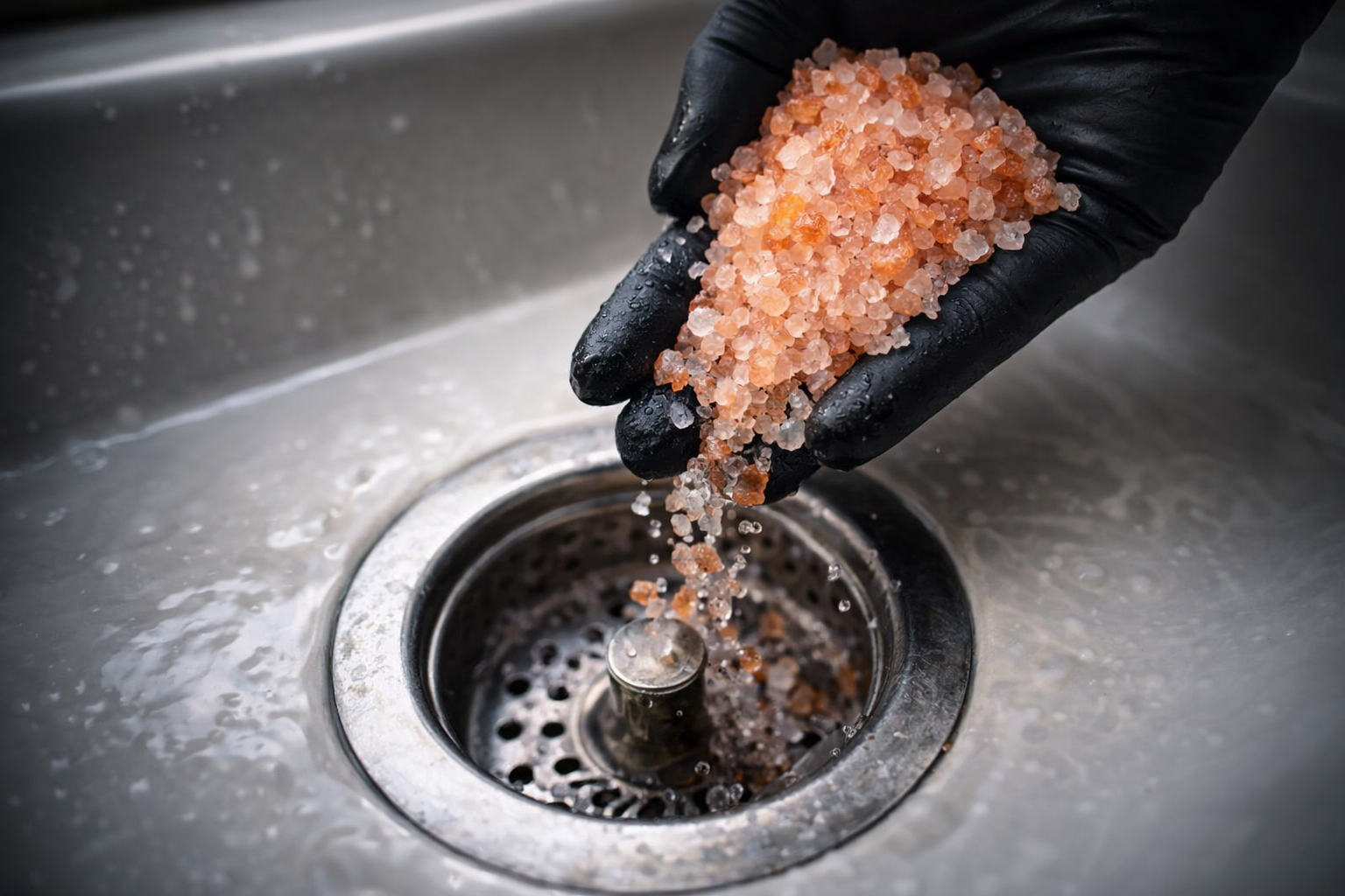 Echa un puñado en el fregadero y disfruta los resultados – hasta los fontaneros lo usan