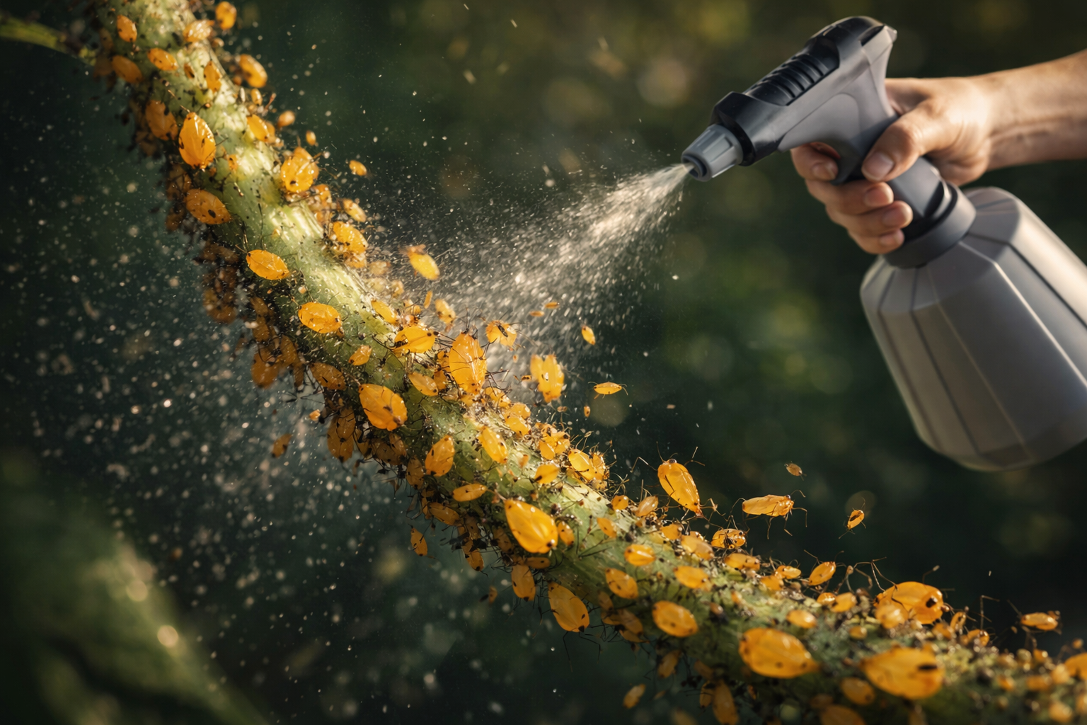 El insecticida orgánico más eficaz: elimina pulgones, escarabajos y hormigas en 3 minutos