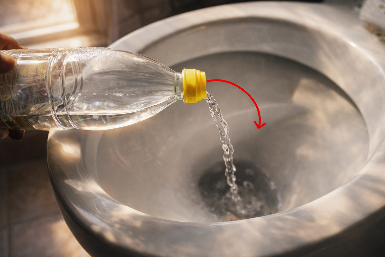 El vinagre en el inodoro soluciona un problema muy molesto: mucha gente lo hace