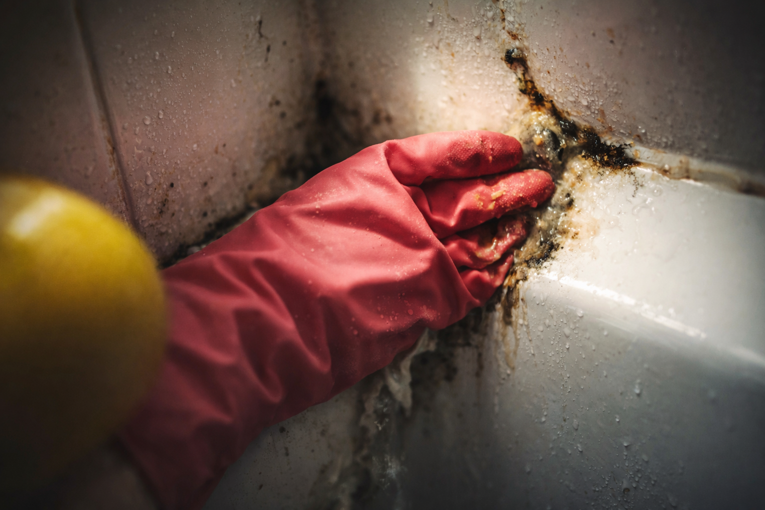 Eliminar el moho de la bañera en 2 minutos: solo necesitas este ingrediente