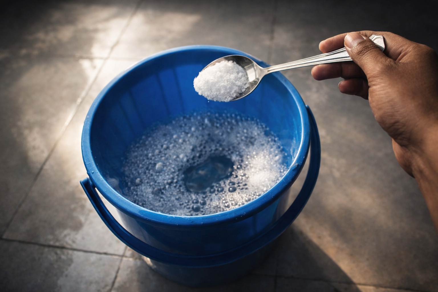 Este ingrediente favorito eliminará por sí solo todas las manchas del suelo