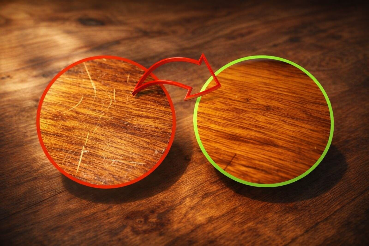 Esto elimina todos los arañazos en los muebles de madera con solo 2 ingredientes simples