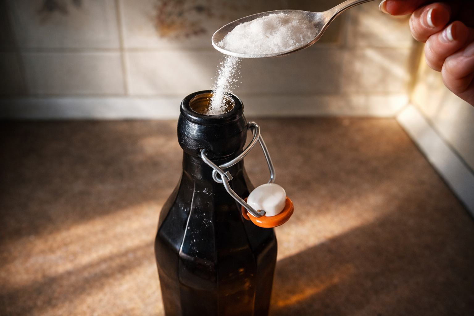 Fundas de botellas oscuras: cómo eliminarlas rápida y naturalmente