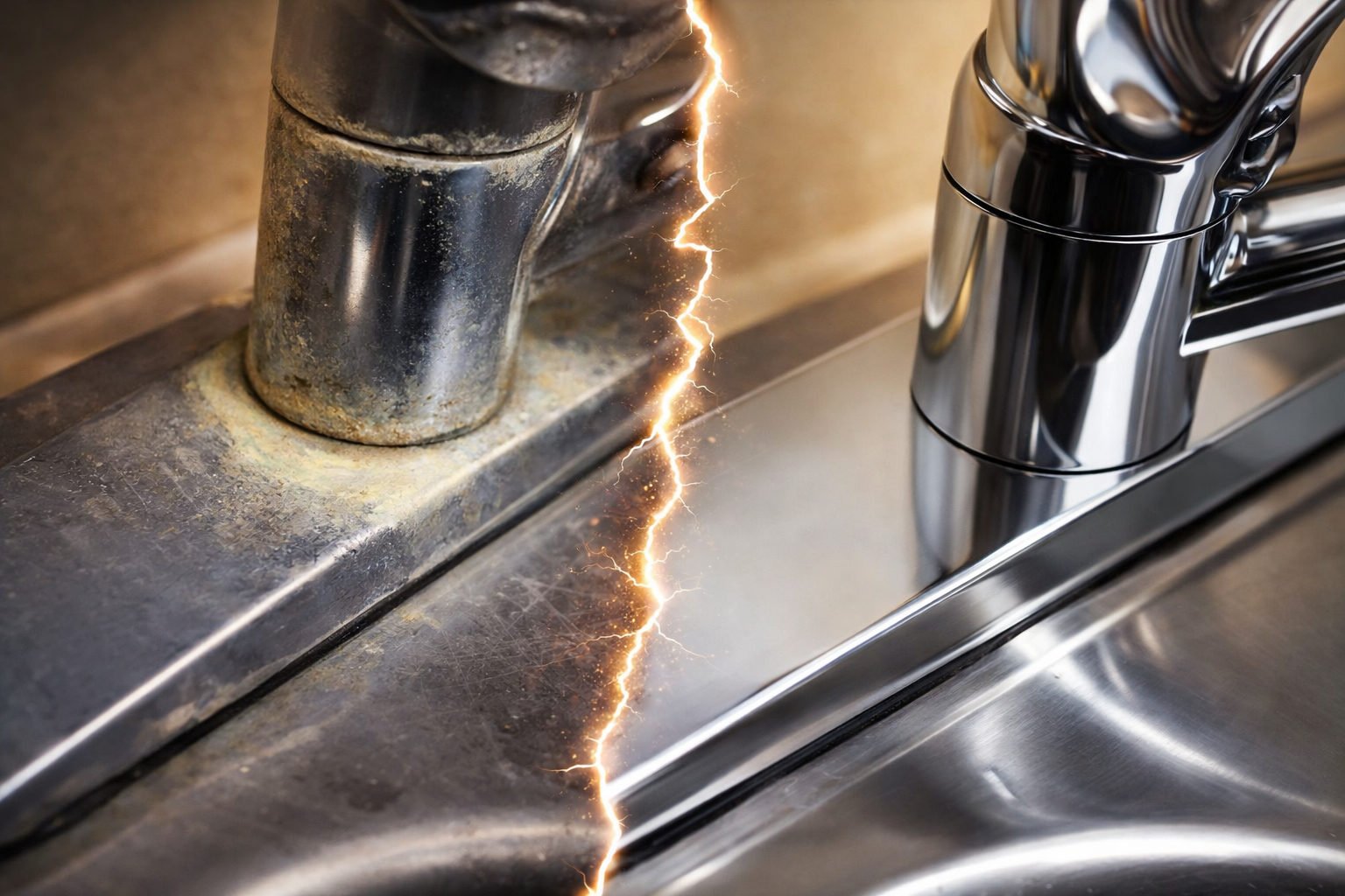 Grifería opaca, el problema común en muchos hogares: cómo limpiarla para devolverle su brillo