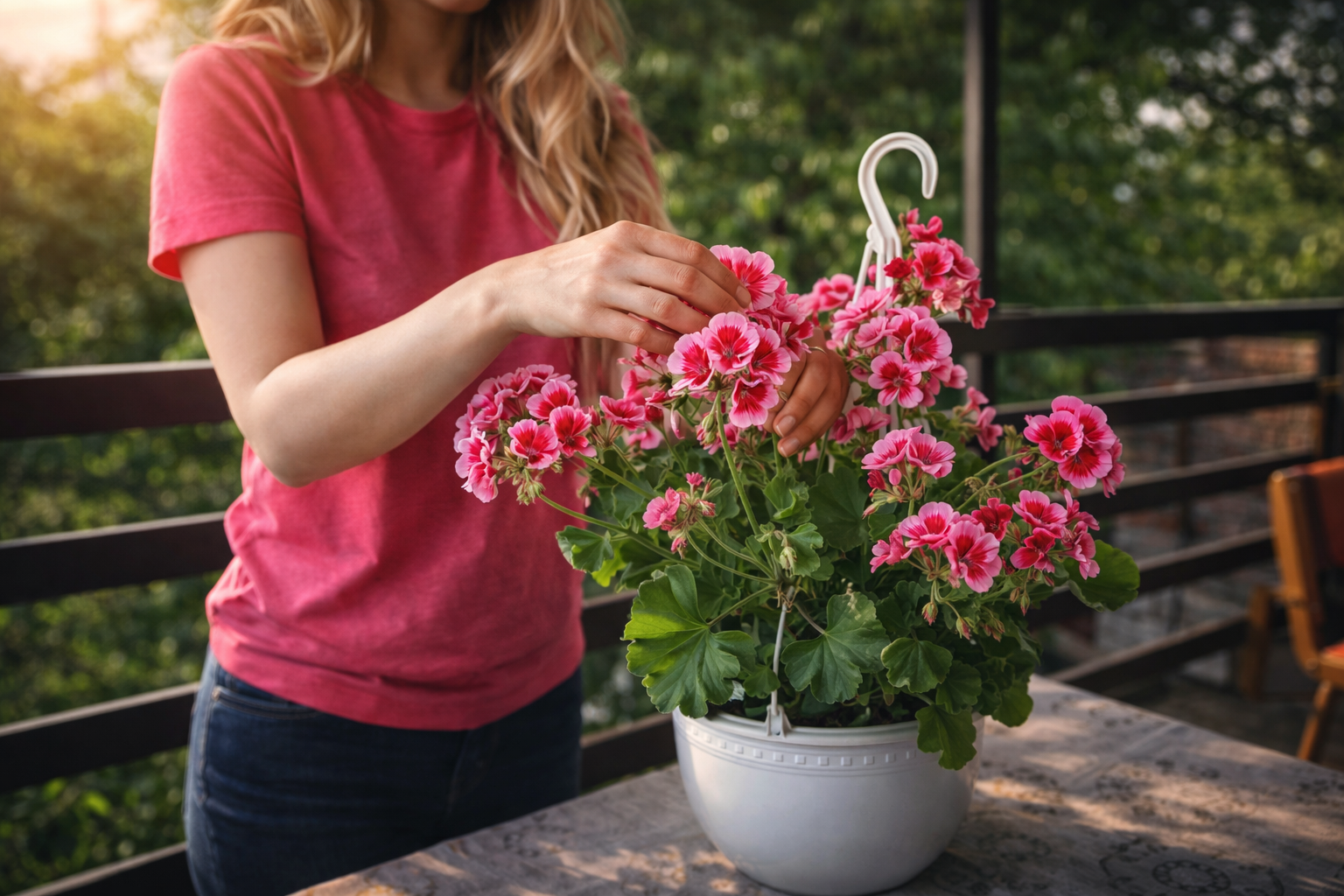 Haz esto y tus geranios florecerán sin parar durante más de un año seguido.