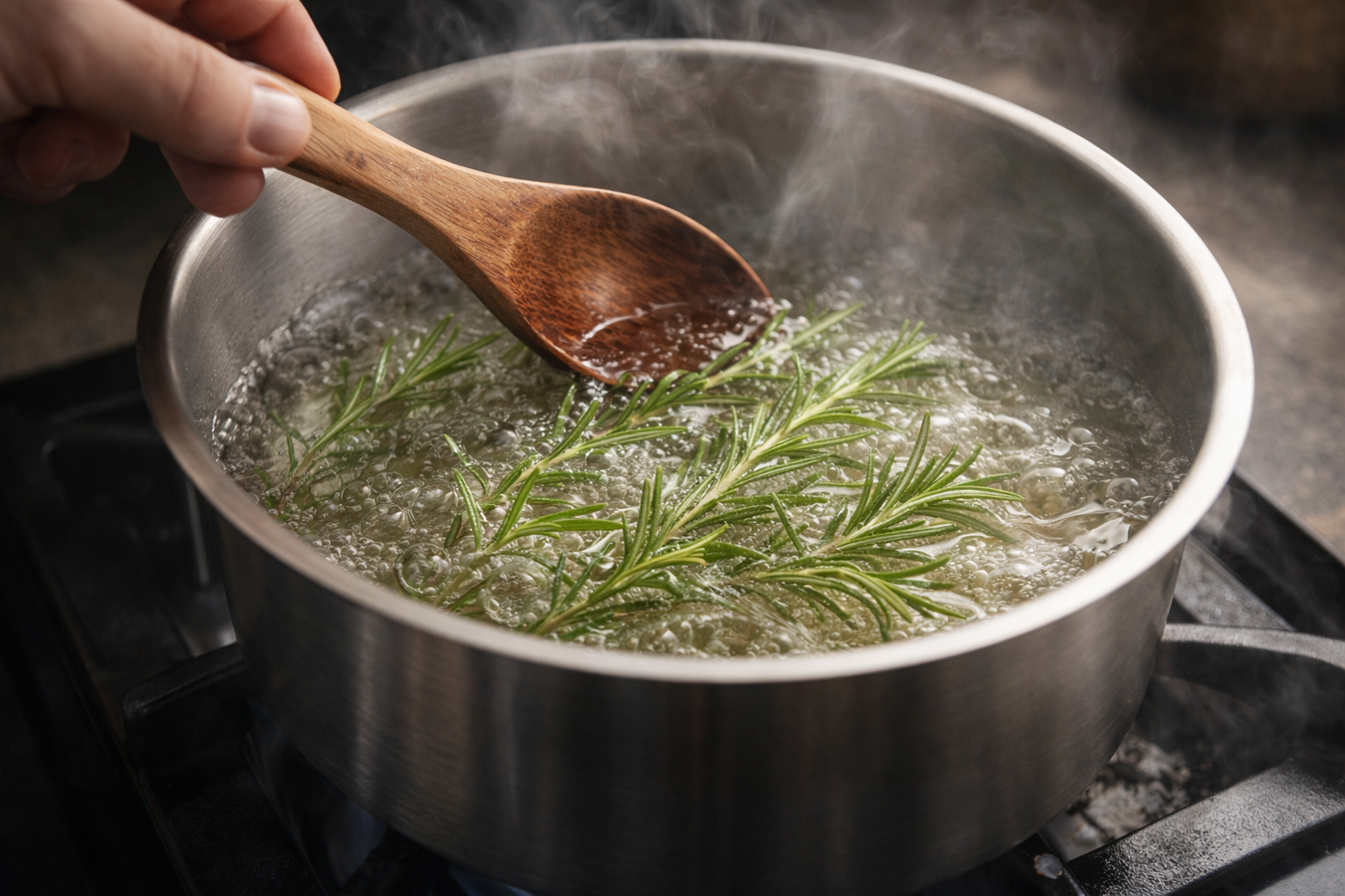 Hierve 10 ramitas de romero en casa y descubre el efecto notable en poco tiempo