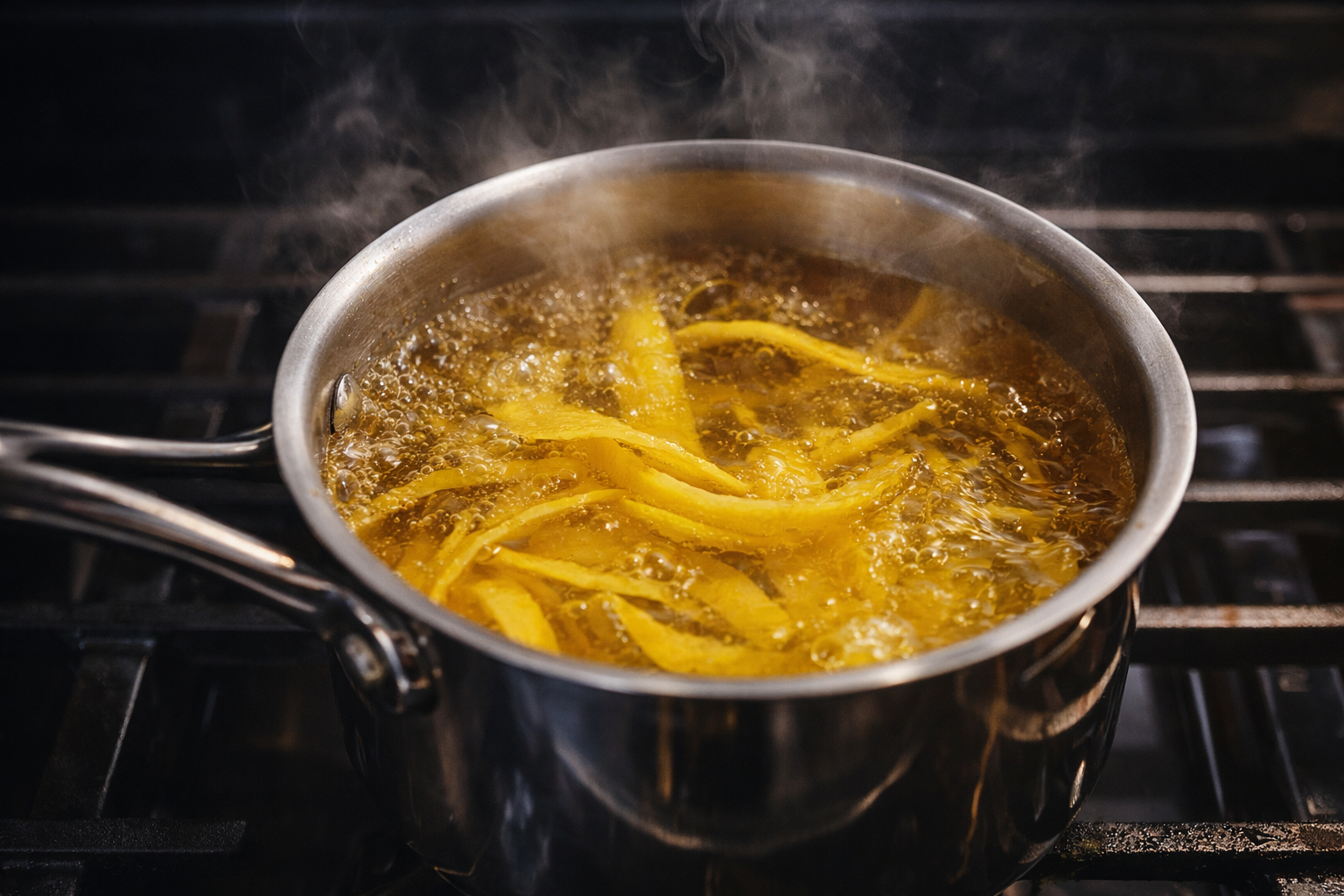 Hierve ralladura de limón: descubre el resultado en pocos minutos