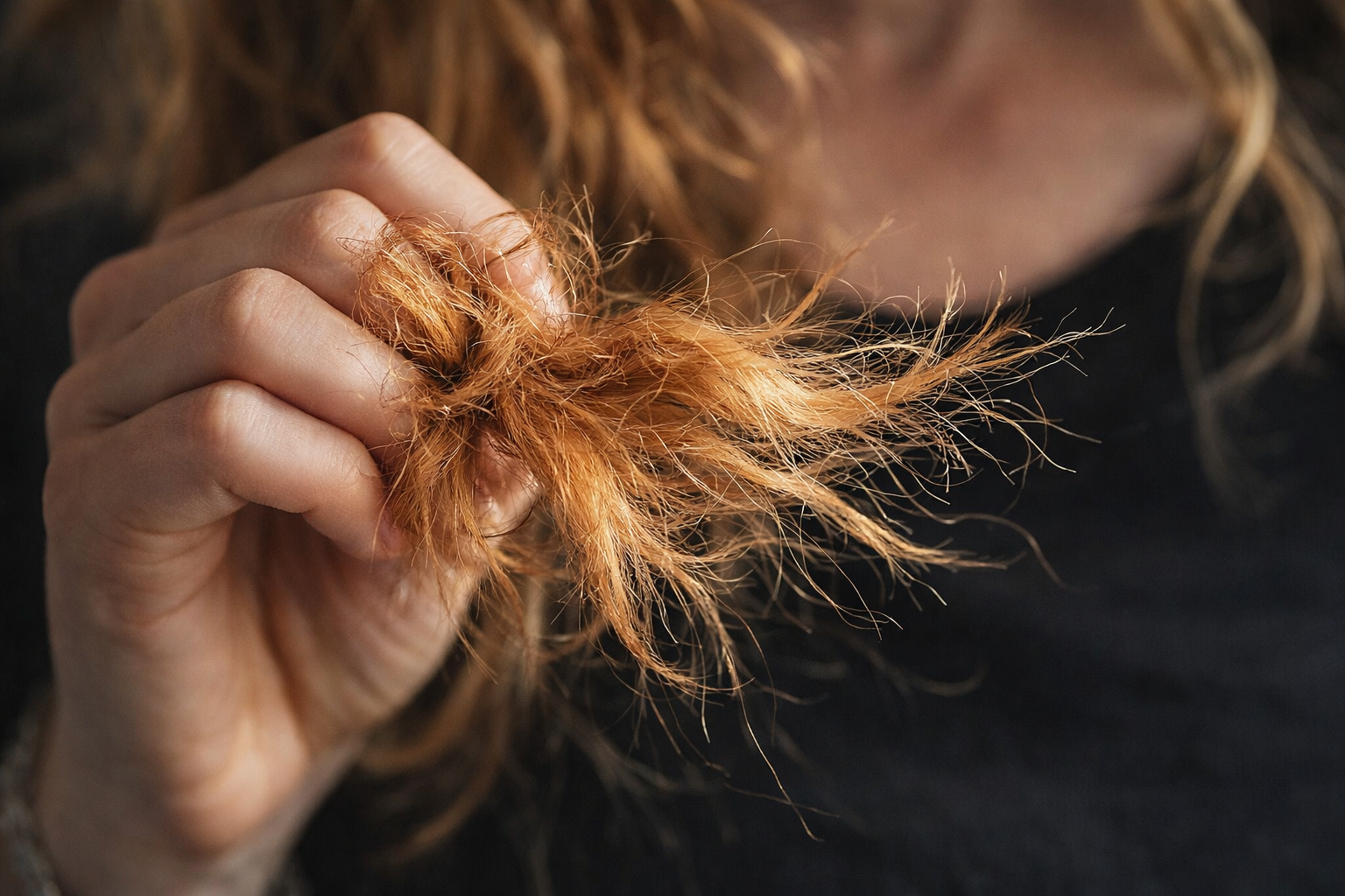 Las puntas abiertas son consecuencia de este hábito muy común que todos solemos tener