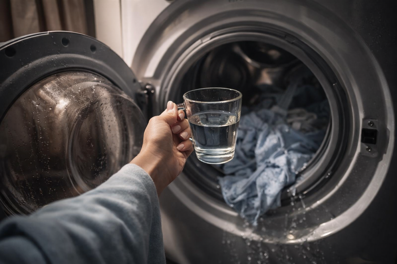 Lava una taza en la lavadora una vez al mes y se mantendrá como nueva por años