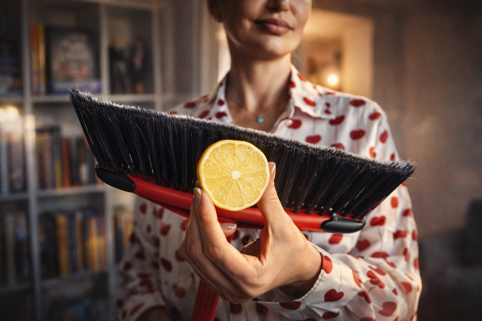 Limón en las escobas, el secreto de las amas de casa más expertas