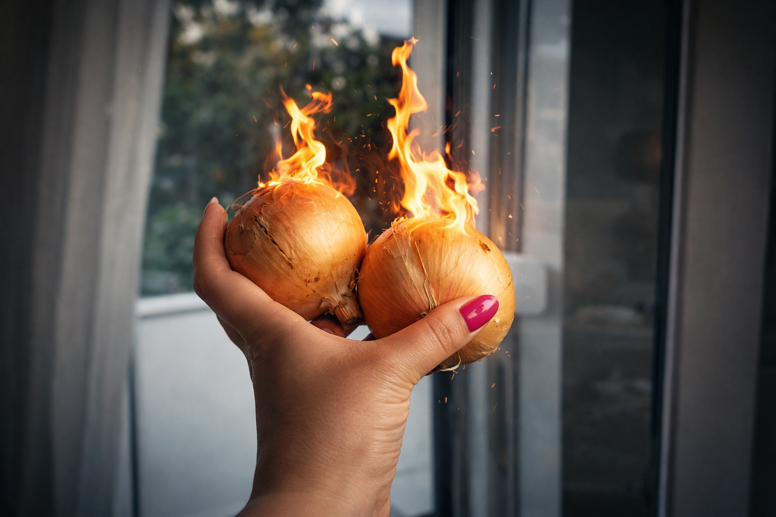 Limpio las Ventanas con Cebolla: Un Truco Natural Más Eficaz que el Limpiacristales