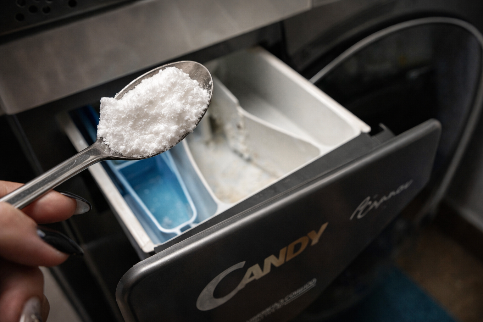 Media taza de bicarbonato de sodio en la lavadora para solucionar estos 5 problemas comunes