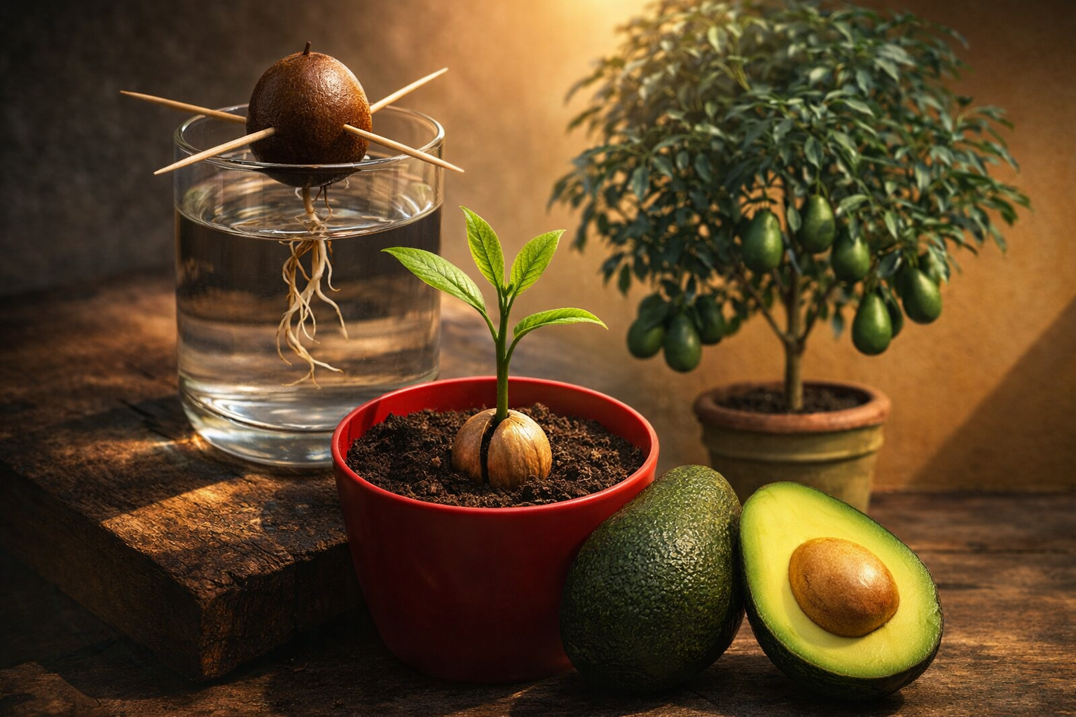 No te pierdas esta sencilla forma de multiplicar tus árboles de aguacate en casa