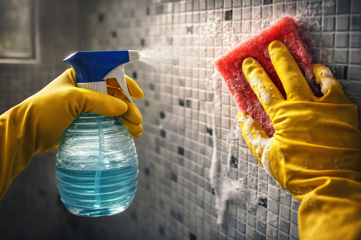 Olvídate de limpiar los azulejos, con este método natural eliminarás toda la suciedad