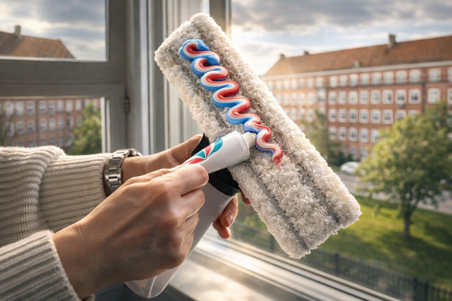 Pasta de dientes para limpiar ventanas: un truco efectivo y sorprendente