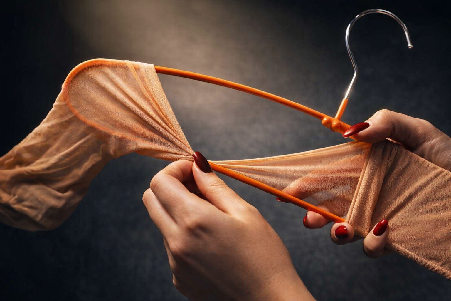 Pega un calcetín en una percha: ¿qué sucede segundos después?