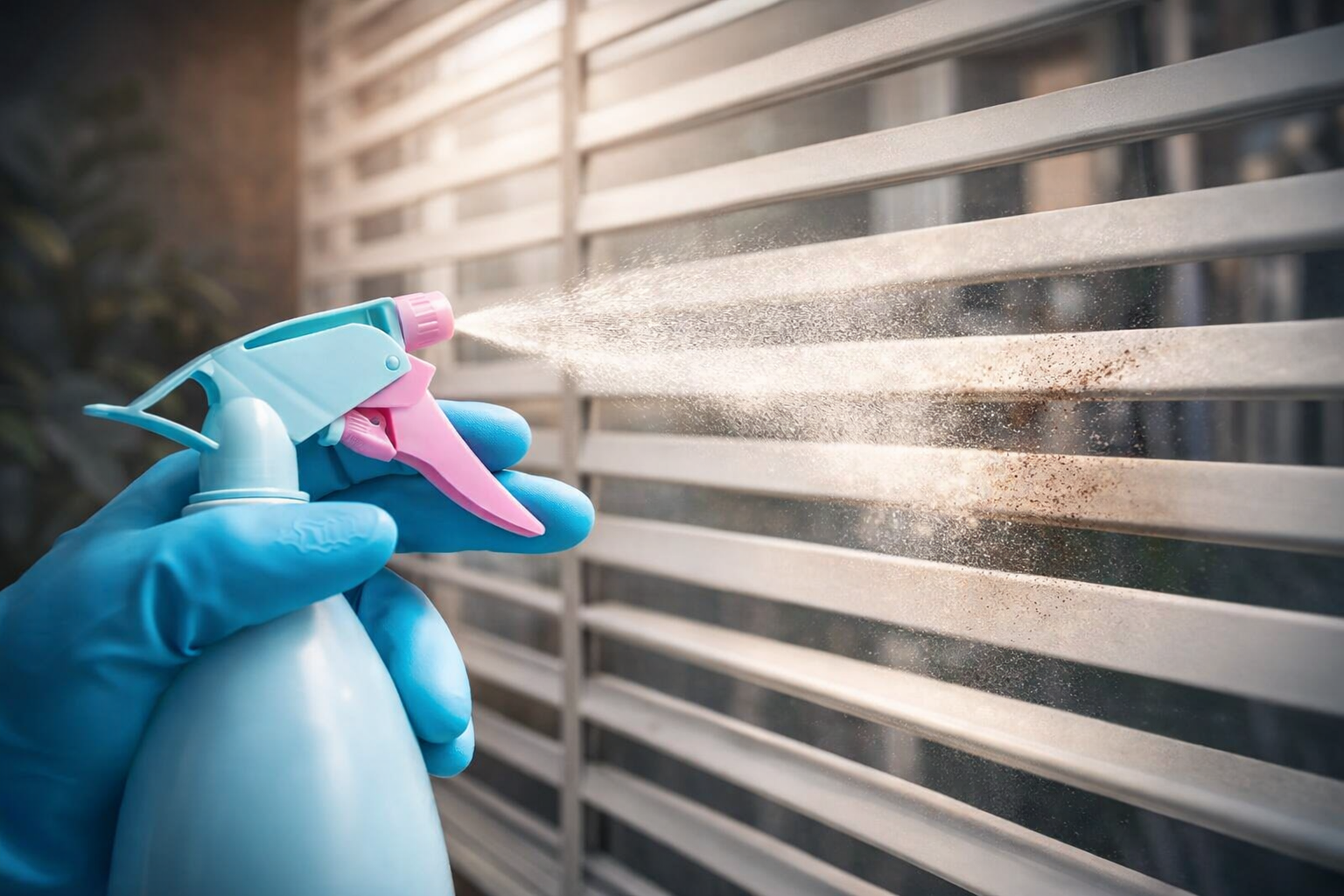 Polvo en las persianas: cómo eliminar toda suciedad en un instante