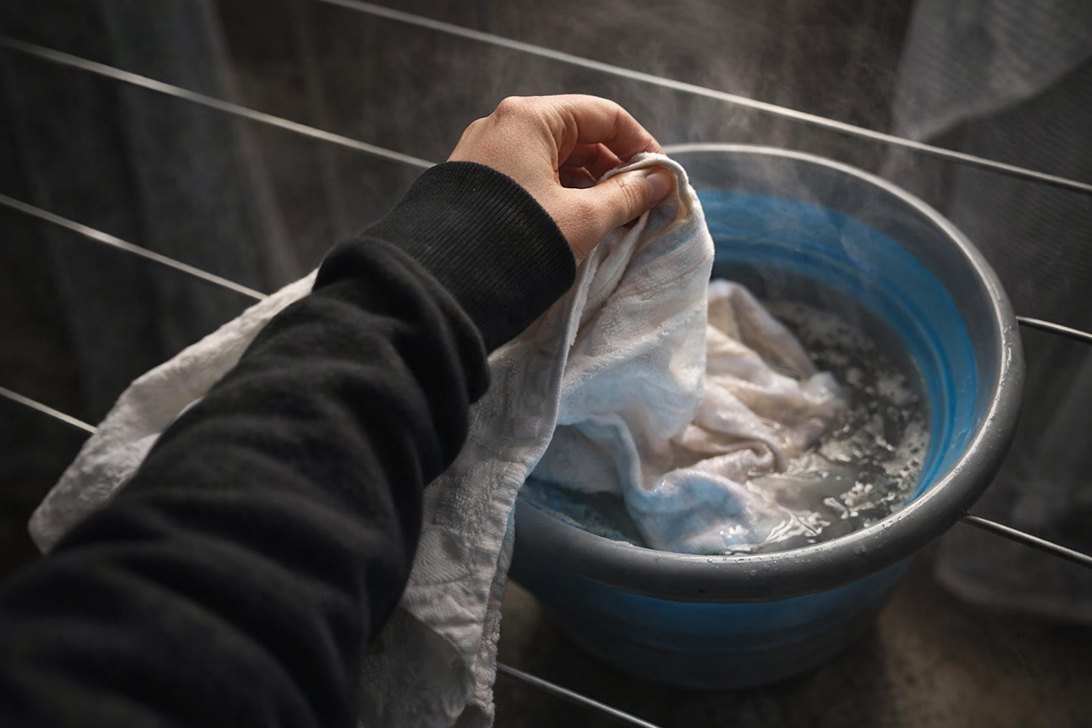 Prepara este lavadero si quieres que las cuerdas para tender vuelvan a estar blancas