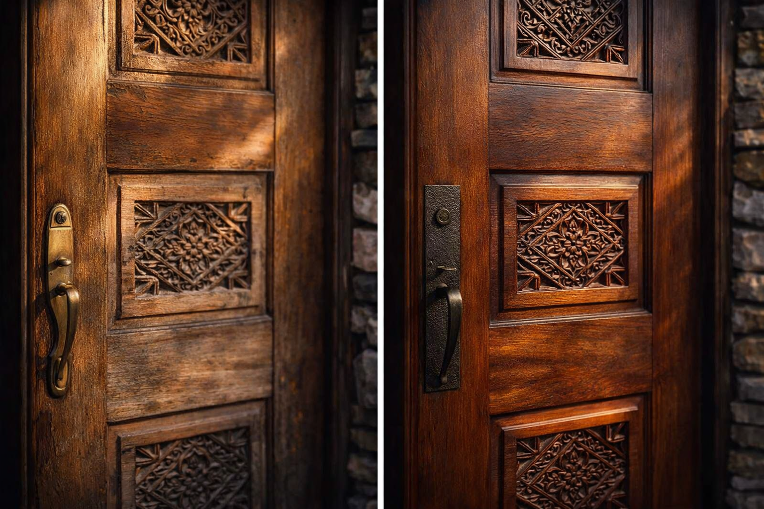 Puertas de madera: cómo limpiarlas y pulirlas con un solo ingrediente imprescindible