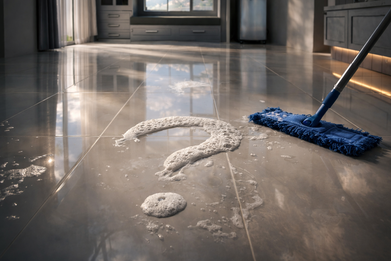 Suelo increíblemente brillante, utiliza este ingrediente: es maravilloso