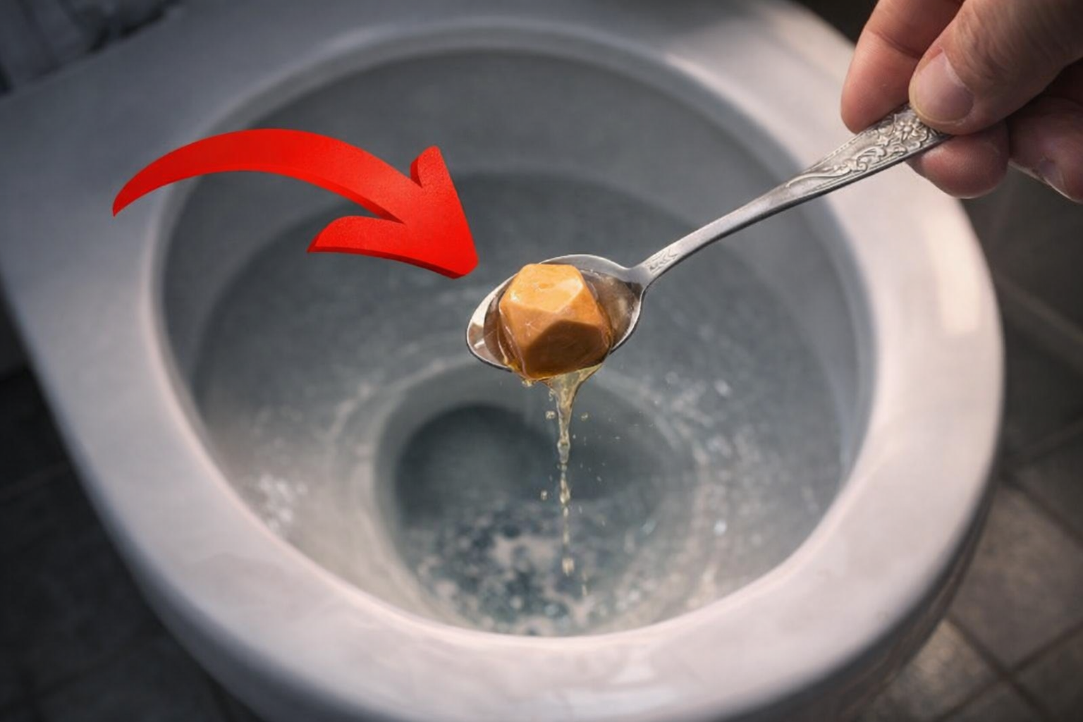 Tíralo al agua si es casi imposible eliminar las manchas amarillas del inodoro