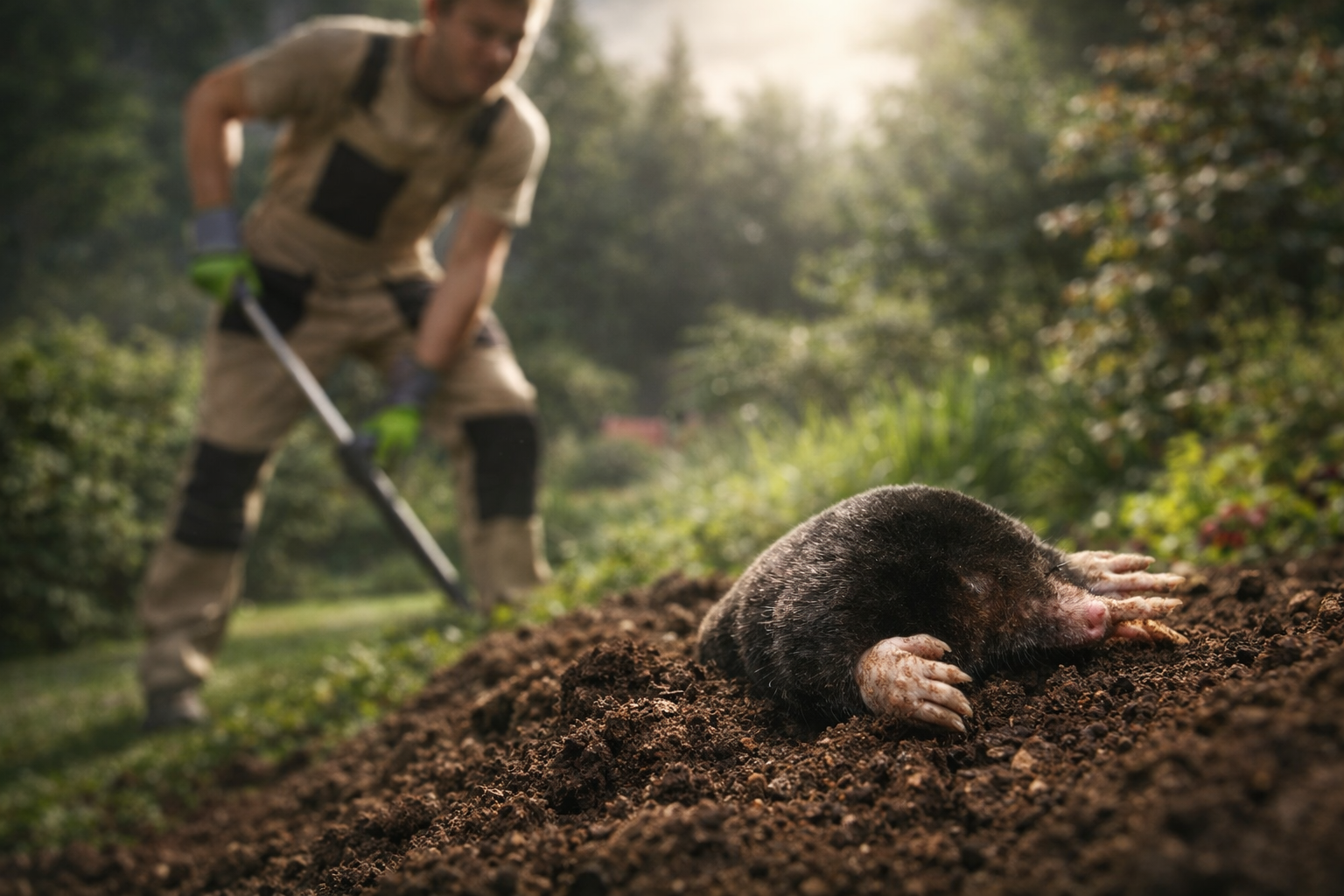 Topos en el jardín: el truco fácil de los jardineros expertos para eliminarlos