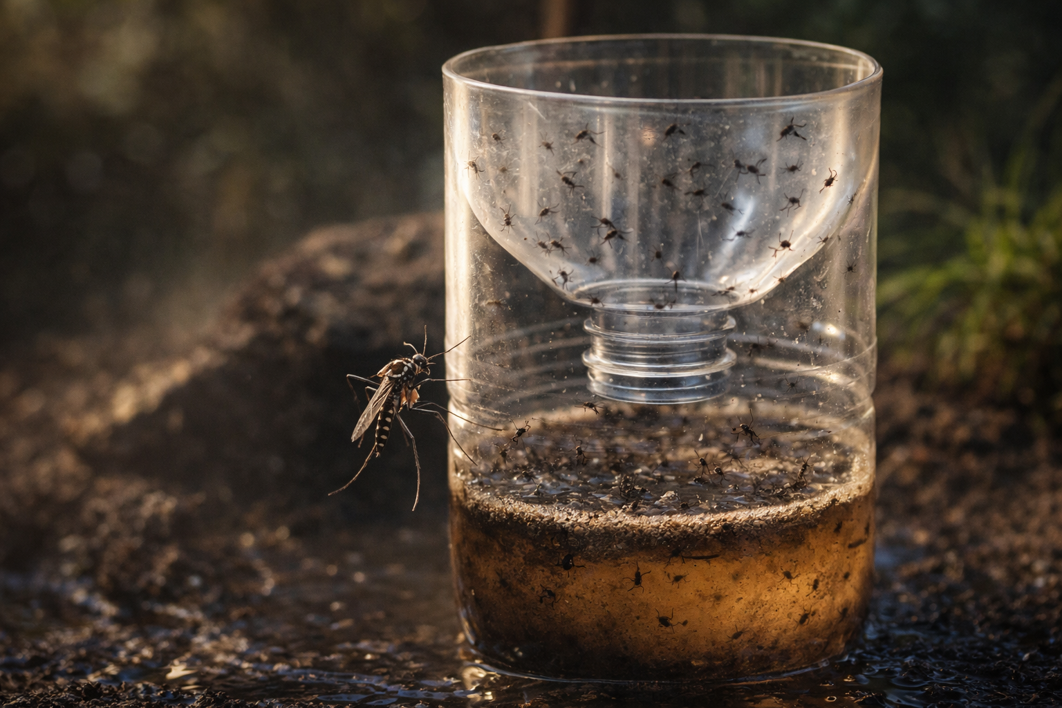Trampa casera para mosquitos: el efectivo remedio natural para eliminarlos definitivamente