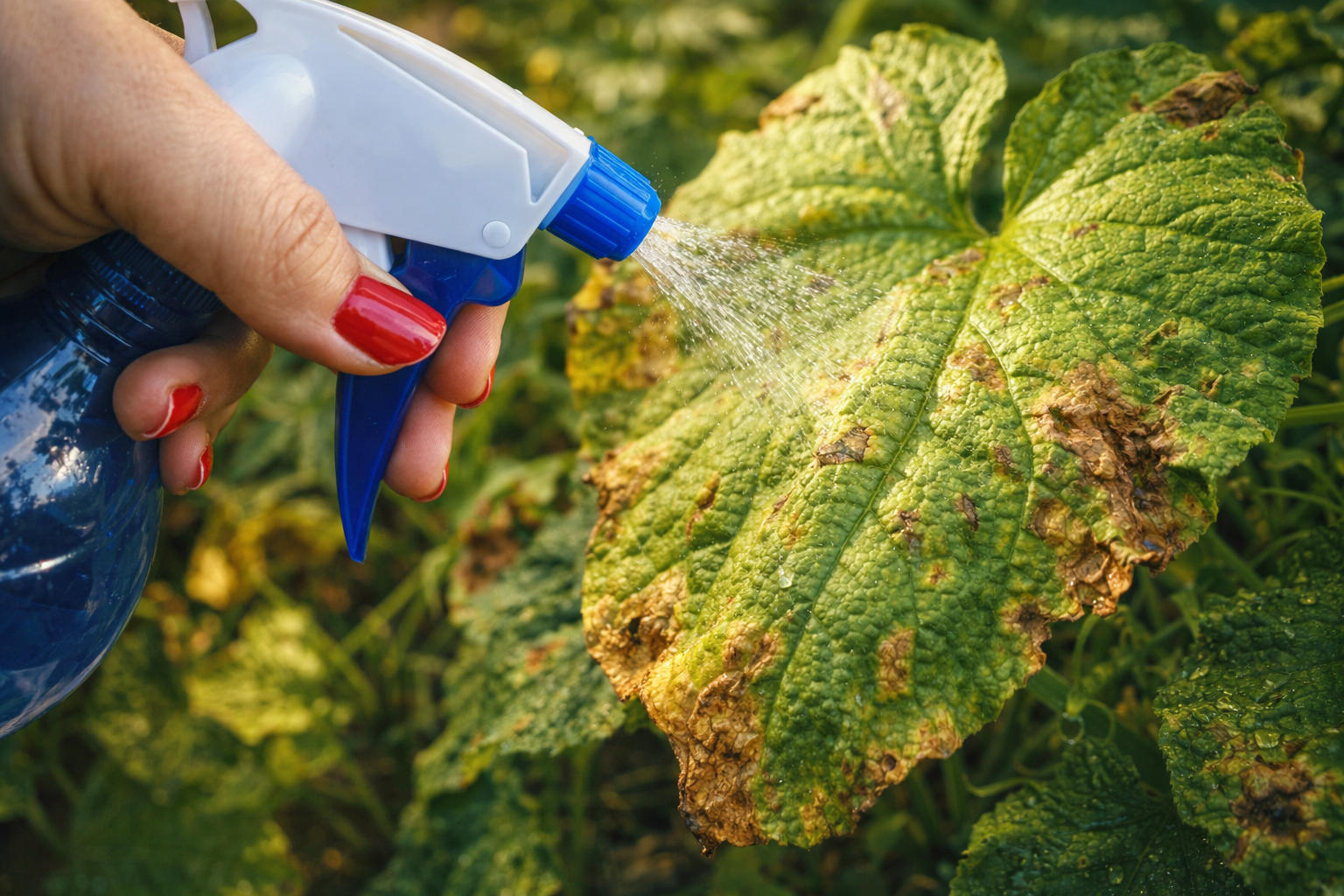 Una gota para sanar todas las plantas enfermas: el fungicida natural más efectivo