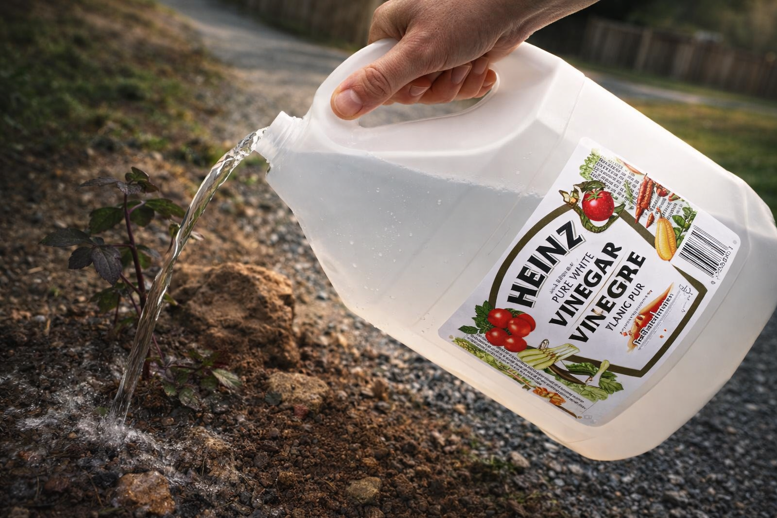 Usa vinagre en el jardín y descubre resultados sorprendentes nunca antes vistos