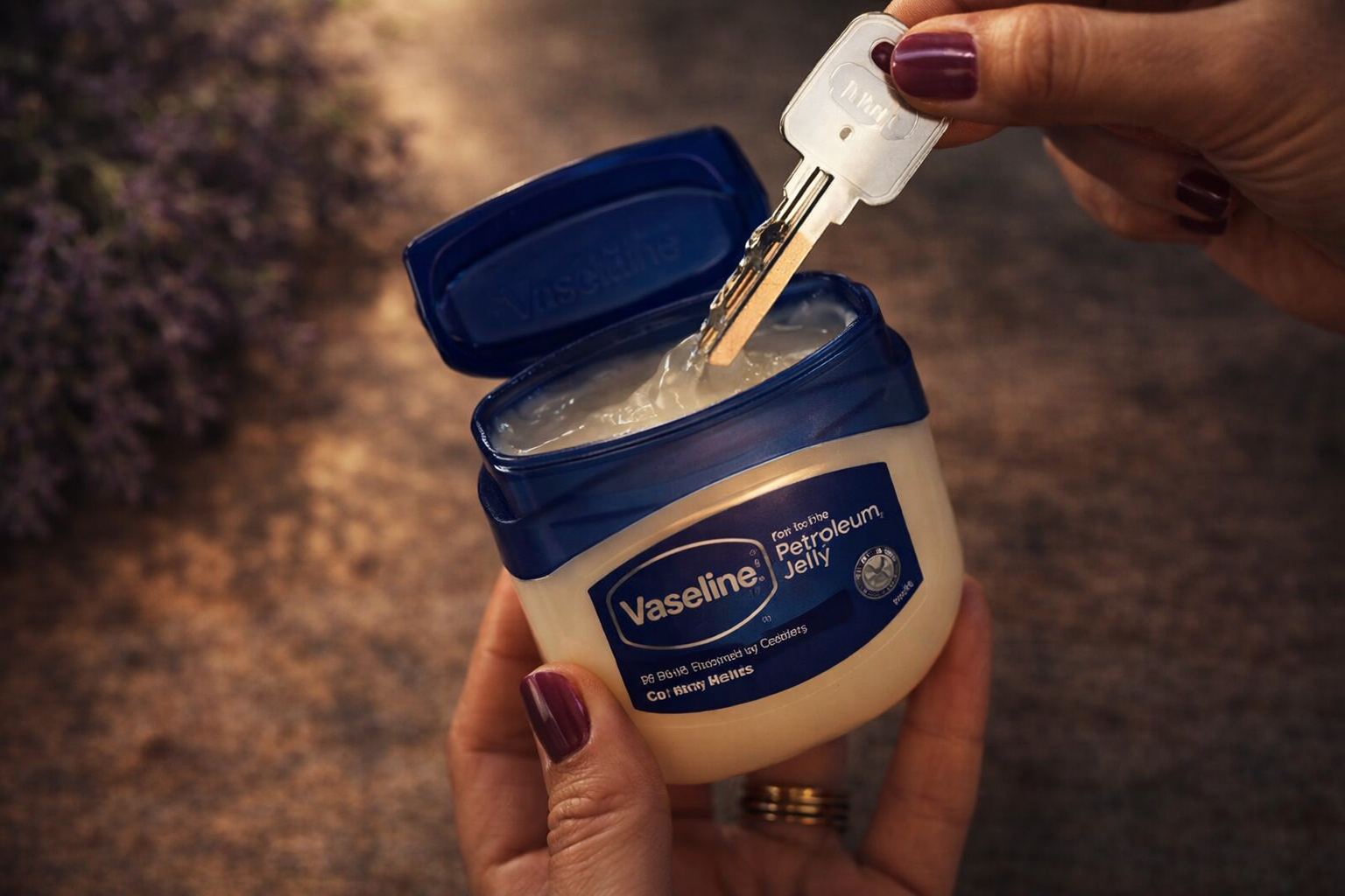 Usar vaselina en la llave: un consejo de cerrajero poco conocido