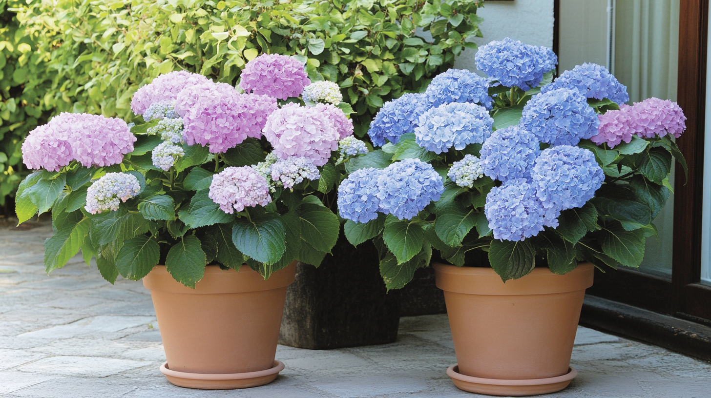 Cómo cultivar hortensias en macetas