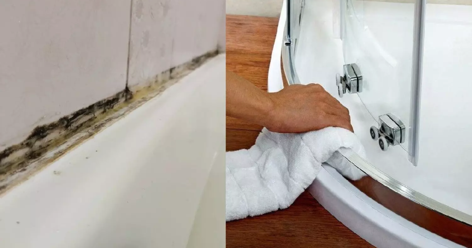 Elimina las manchas negras de las juntas de silicona en pocos minutos con el método secreto de este fontanero