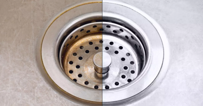 En 6 sencillos pasos: cómo dejar un fregadero de acero inoxidable perfectamente limpio