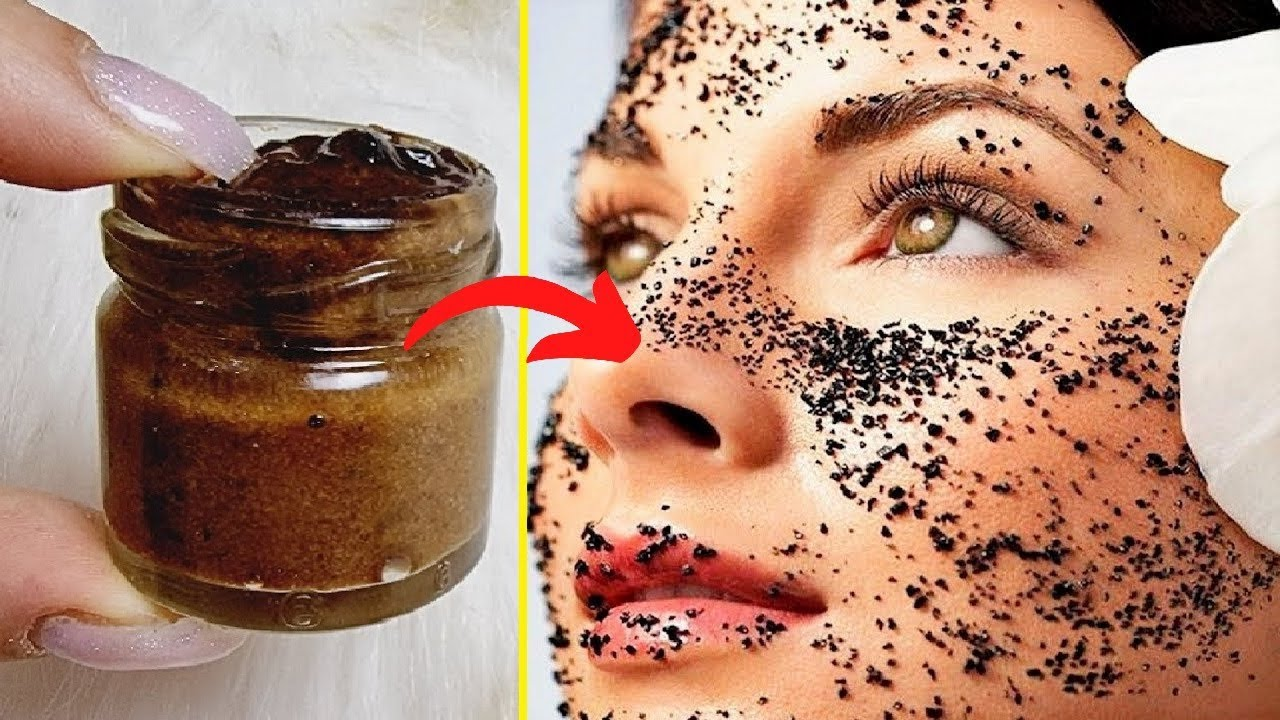 Así es como eliminar el vello facial con posos de café