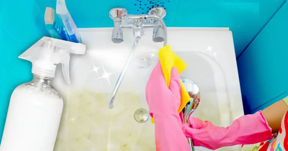 Bañera limpia en 5 minutos sin lejía: solo necesitas un ingrediente