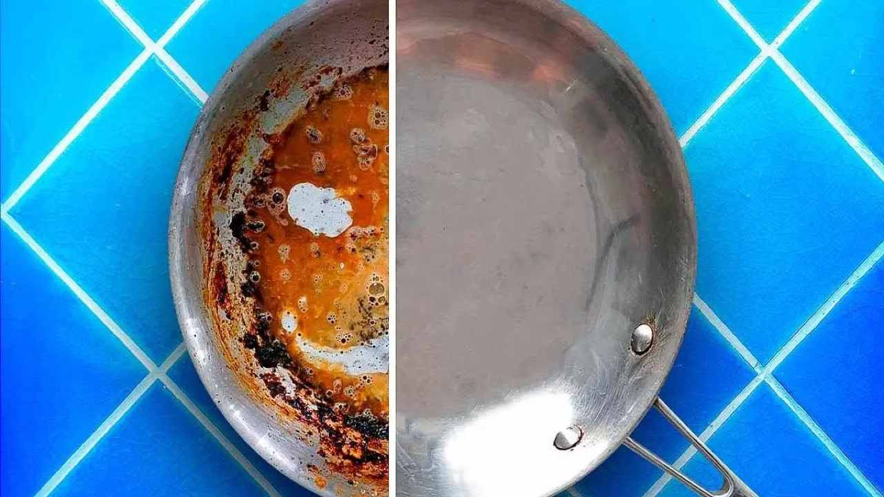 El ingrediente que elimina las incrustaciones de ollas y sartenes: cuesta 1 euro