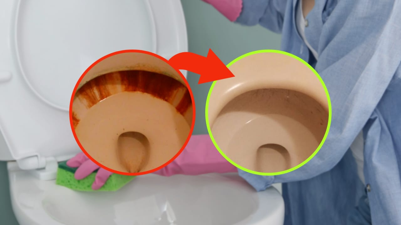 Manchas de óxido en el inodoro: cómo eliminarlas rápida y definitivamente