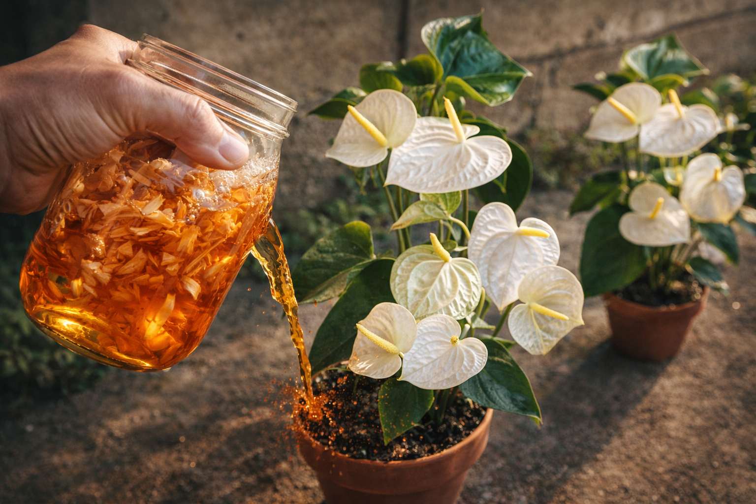 ¡No lo tires más! El truco para tener flores y plantas súper frondosas que envidiarán todos tus vecinos